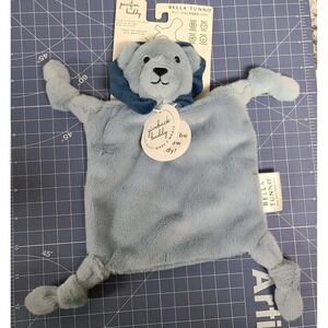 Bella Tunno Leo Blue Lion Pacifier Buddy Lovey Snuggie NWT Plush